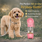 3-in-1 Portable Pet Travel Bottle